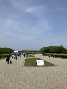 海の中道海浜公園入り口 ペットタクシーHappy
