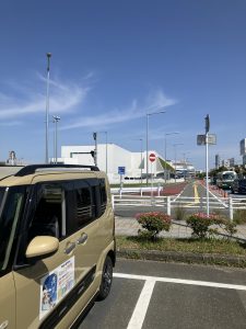 福岡空港駐車場 ペットタクシーHappy